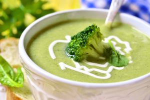 Cream of broccoli, a super food, easy to cook and very rich.