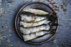 Mercurio y pescado sardinas