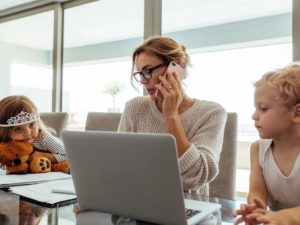 Confinamiento, teletrabajo y maternidad covid 19