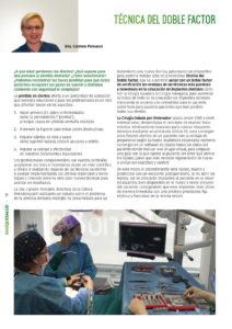 Técnica del Doble Factor novedosa técnica para implantes dentales