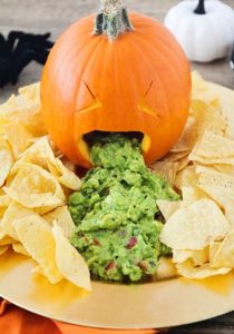 halloween calabaza nachos