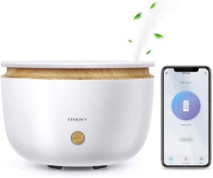 humidificadores y difusores de aceites esenciales con wifi etersky